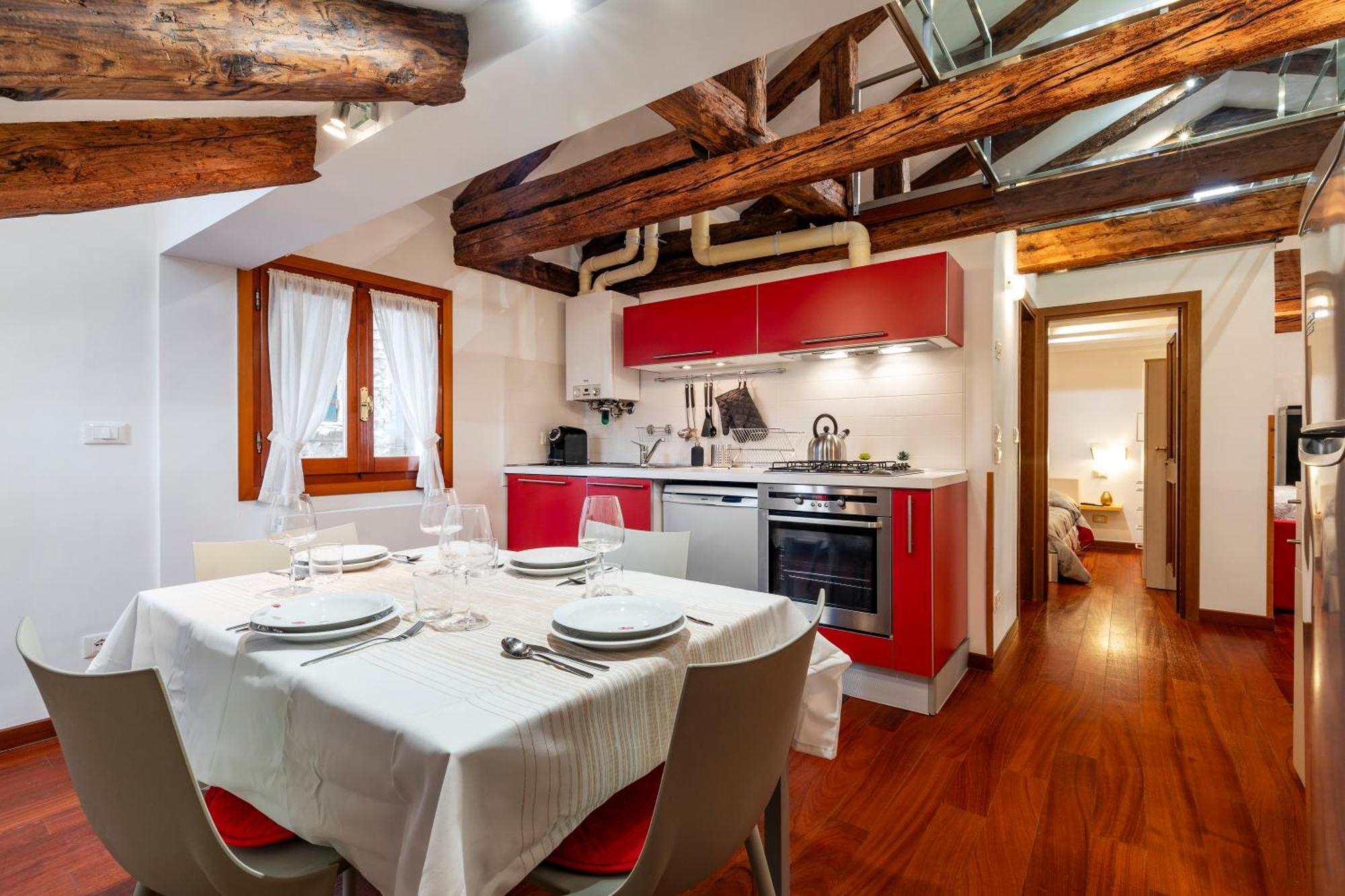 Glass House - Loft 2 Minutes To Rialto Bridge & View Venedik Dış mekan fotoğraf